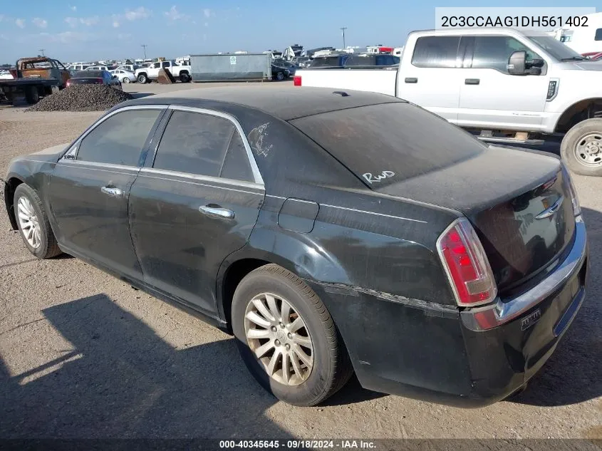 2013 Chrysler 300 Motown VIN: 2C3CCAAG1DH561402 Lot: 40345645