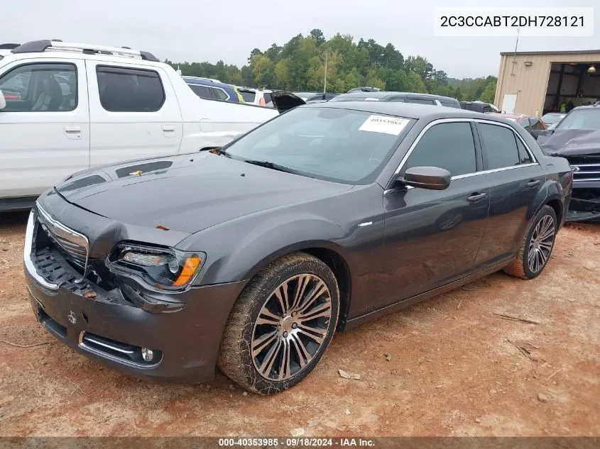 2C3CCABT2DH728121 2013 Chrysler 300 300S