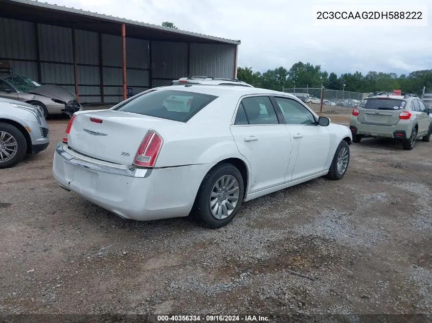 2013 Chrysler 300 Motown VIN: 2C3CCAAG2DH588222 Lot: 40356334