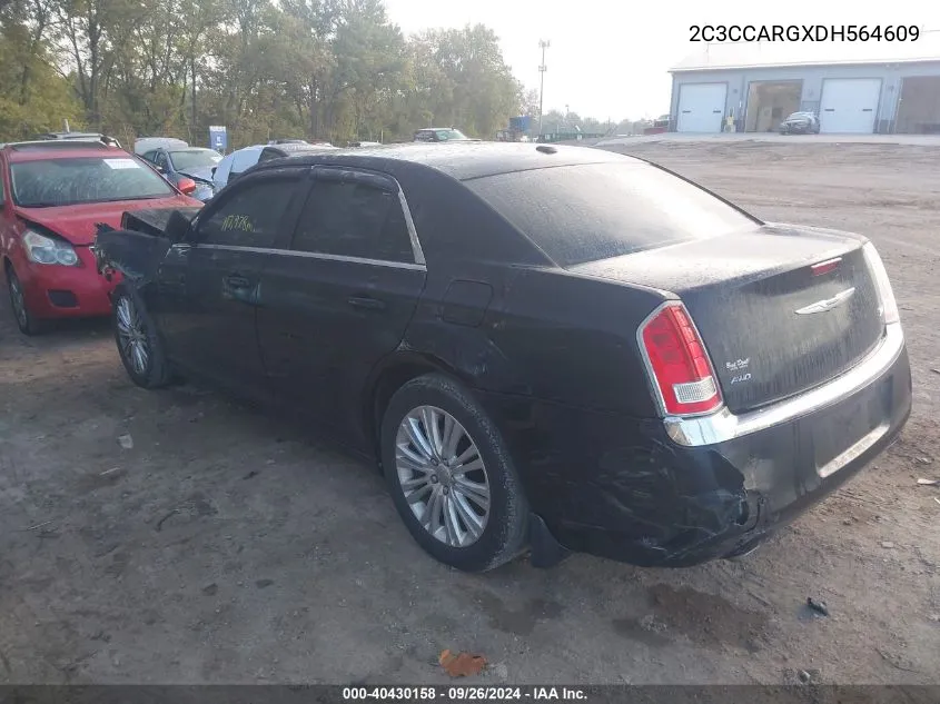 2013 Chrysler 300 VIN: 2C3CCARGXDH564609 Lot: 40430158