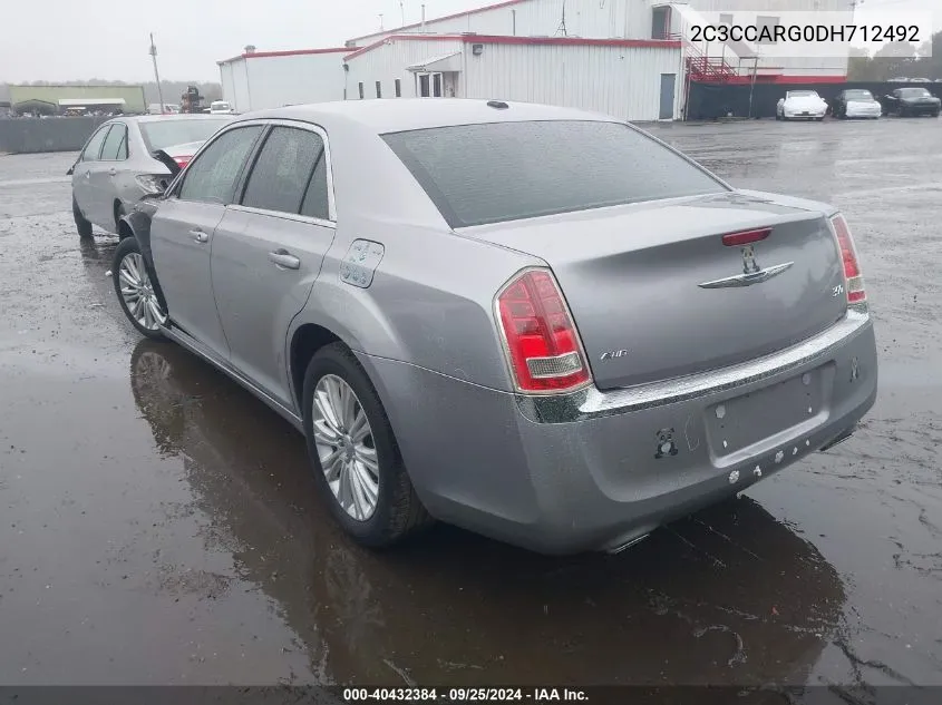 2013 Chrysler 300 Motown VIN: 2C3CCARG0DH712492 Lot: 40432384