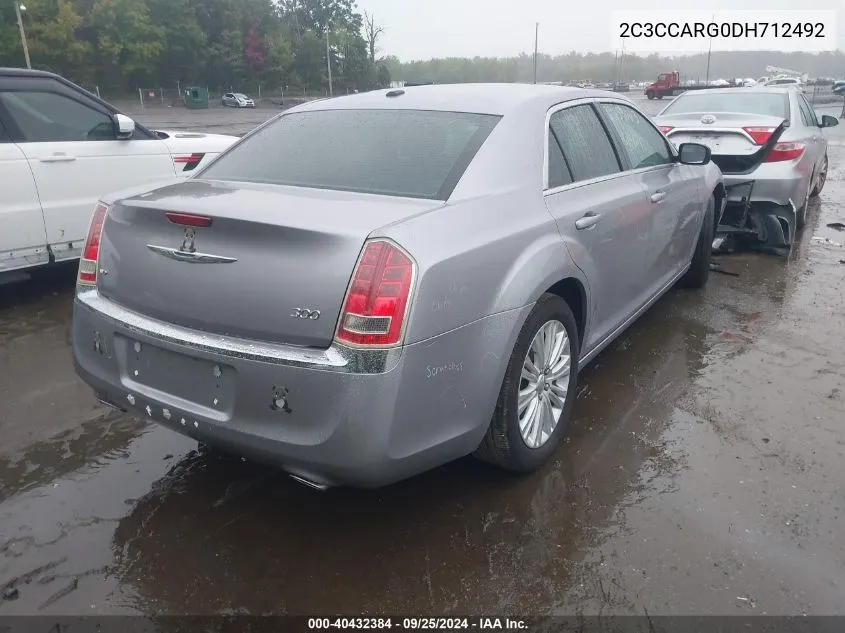 2013 Chrysler 300 Motown VIN: 2C3CCARG0DH712492 Lot: 40432384