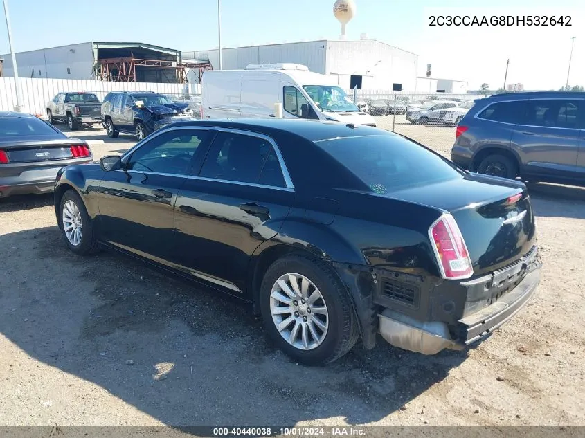 2013 Chrysler 300 Motown VIN: 2C3CCAAG8DH532642 Lot: 40440038