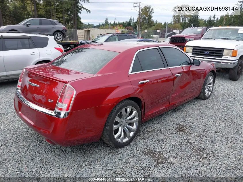 2013 Chrysler 300 Motown VIN: 2C3CCAAGXDH698144 Lot: 40446543