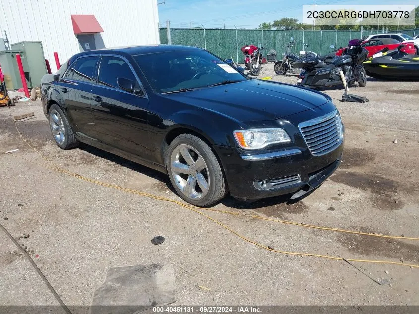 2C3CCARG6DH703778 2013 Chrysler 300 Motown