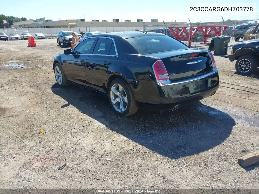 2C3CCARG6DH703778 2013 Chrysler 300 Motown