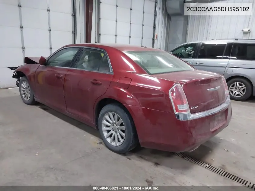 2013 Chrysler 300 VIN: 2C3CCAAG5DH595102 Lot: 40466821