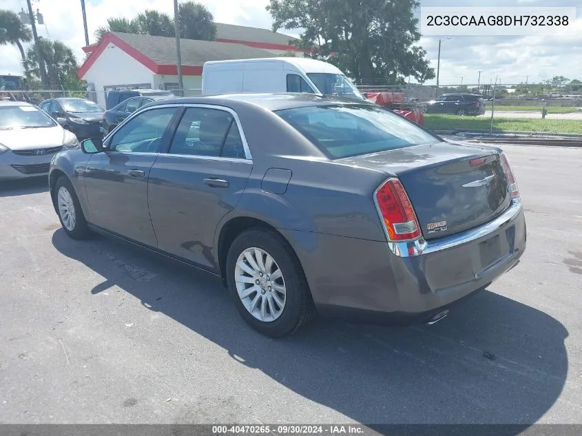 2013 Chrysler 300 Motown VIN: 2C3CCAAG8DH732338 Lot: 40470265