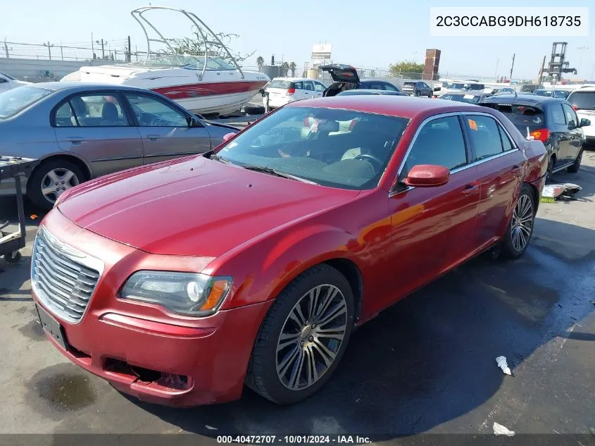 2013 Chrysler 300 300S VIN: 2C3CCABG9DH618735 Lot: 40472707