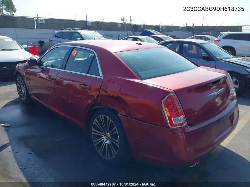 2C3CCABG9DH618735 2013 Chrysler 300 300S