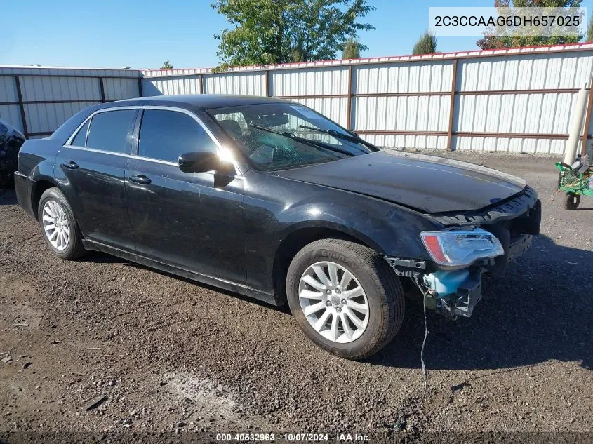 2013 Chrysler 300 VIN: 2C3CCAAG6DH657025 Lot: 40532963