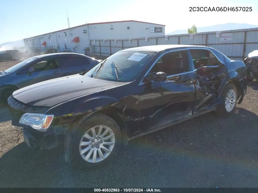 2013 Chrysler 300 VIN: 2C3CCAAG6DH657025 Lot: 40532963