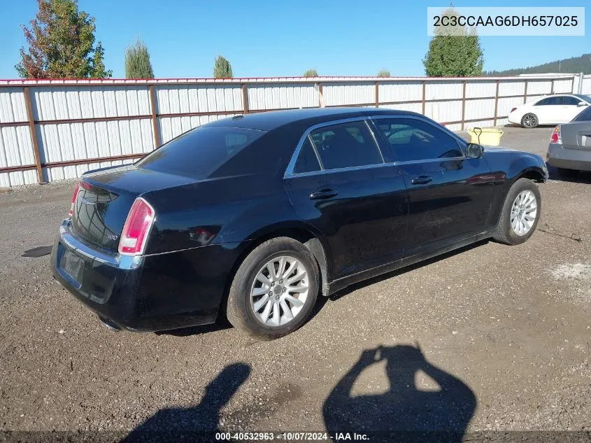 2013 Chrysler 300 VIN: 2C3CCAAG6DH657025 Lot: 40532963