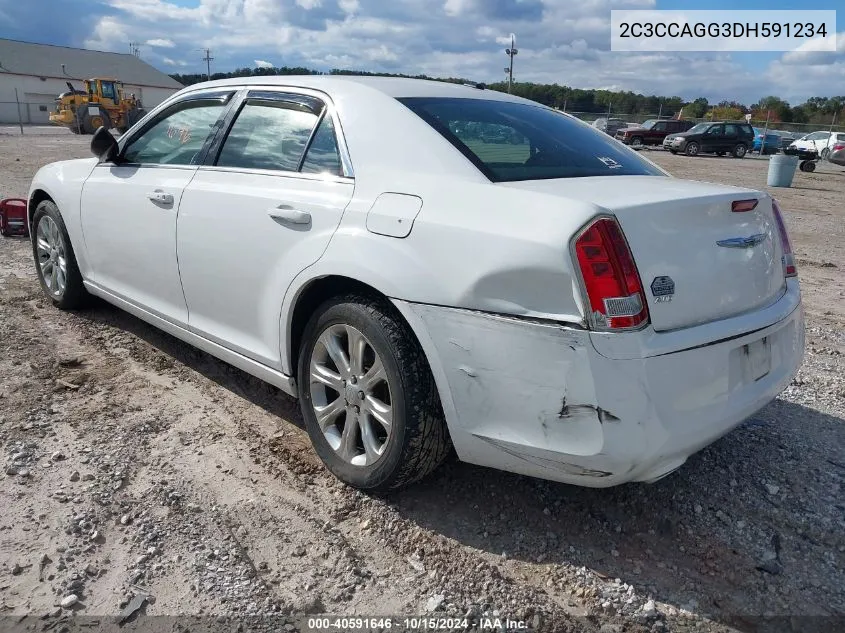 2C3CCAGG3DH591234 2013 Chrysler 300 300S Glacier