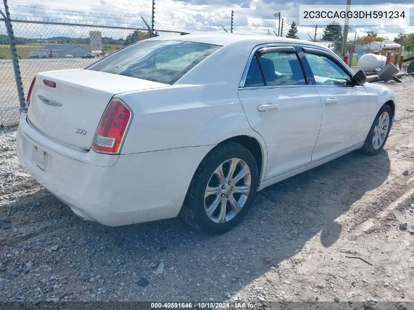 2C3CCAGG3DH591234 2013 Chrysler 300 300S Glacier