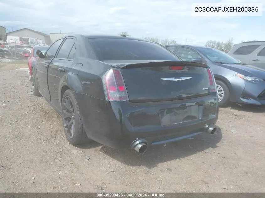 2014 Chrysler 300 Srt8 VIN: 2C3CCAFJXEH200336 Lot: 39299426