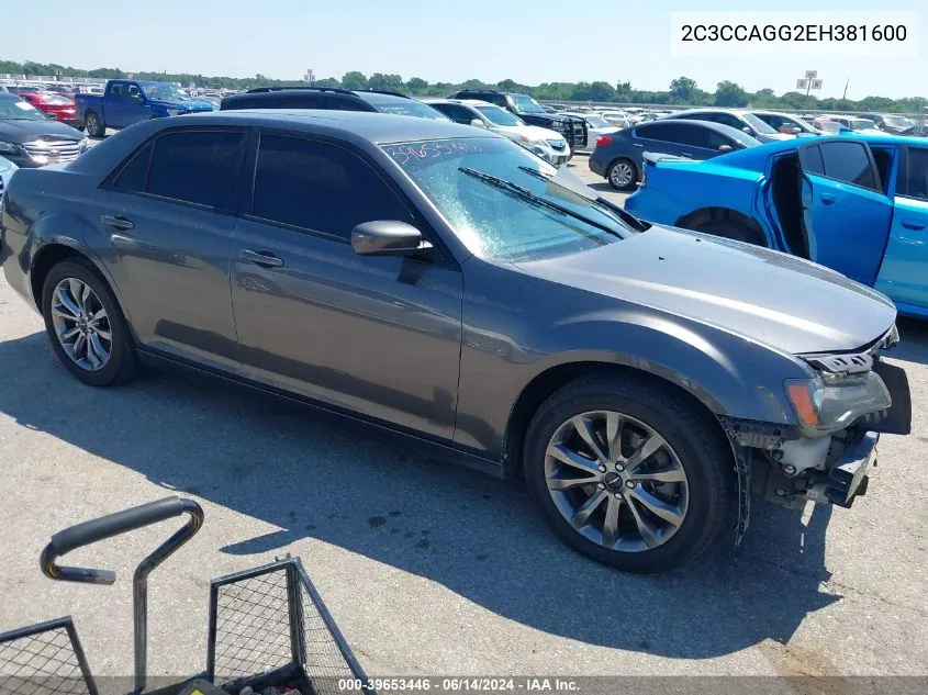 2C3CCAGG2EH381600 2014 Chrysler 300