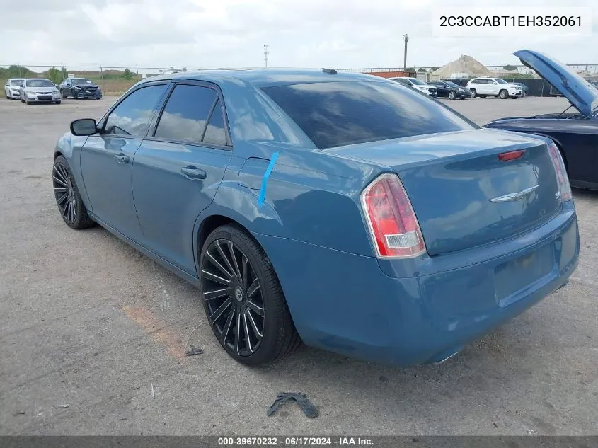 2014 Chrysler 300 300S VIN: 2C3CCABT1EH352061 Lot: 39670232