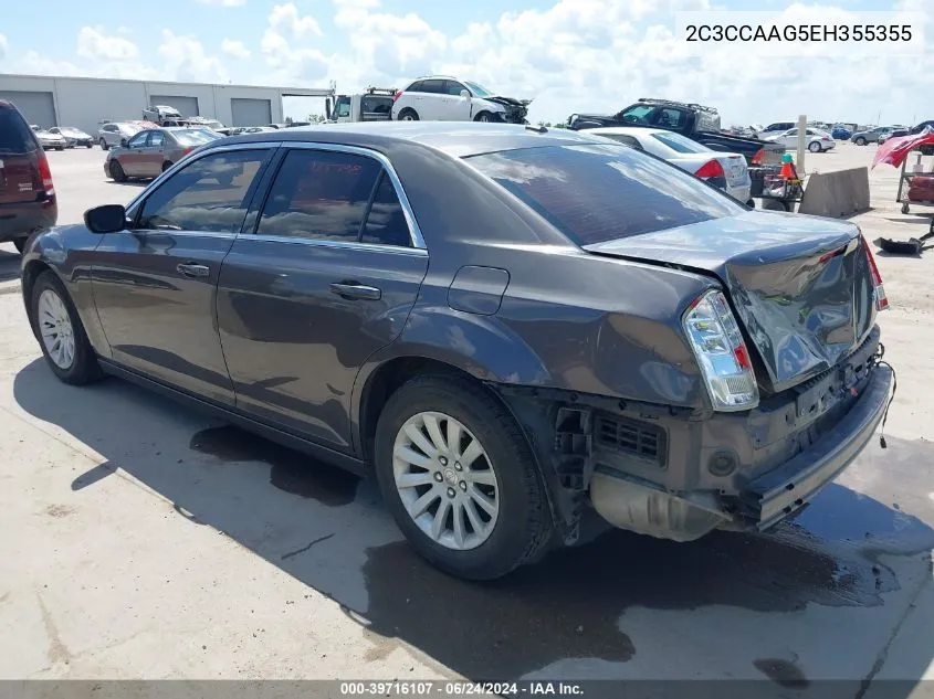 2C3CCAAG5EH355355 2014 Chrysler 300