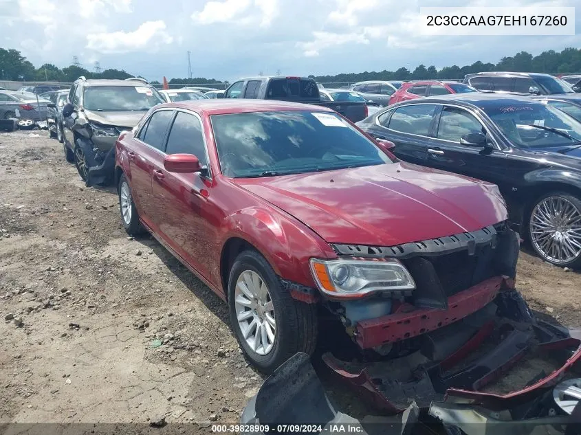 2014 Chrysler 300 VIN: 2C3CCAAG7EH167260 Lot: 39828909