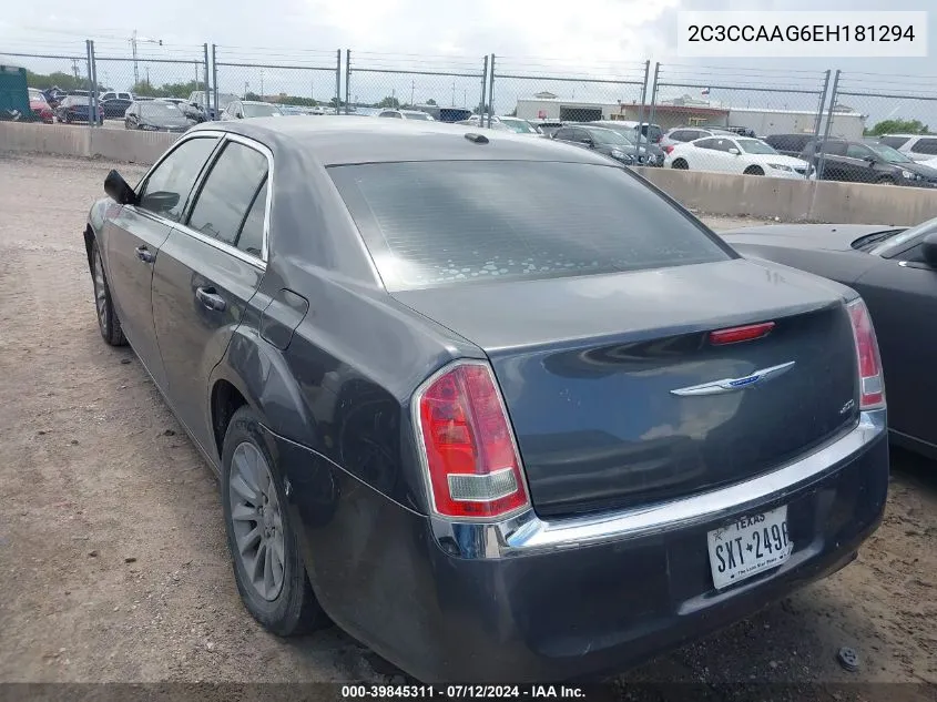 2C3CCAAG6EH181294 2014 Chrysler 300