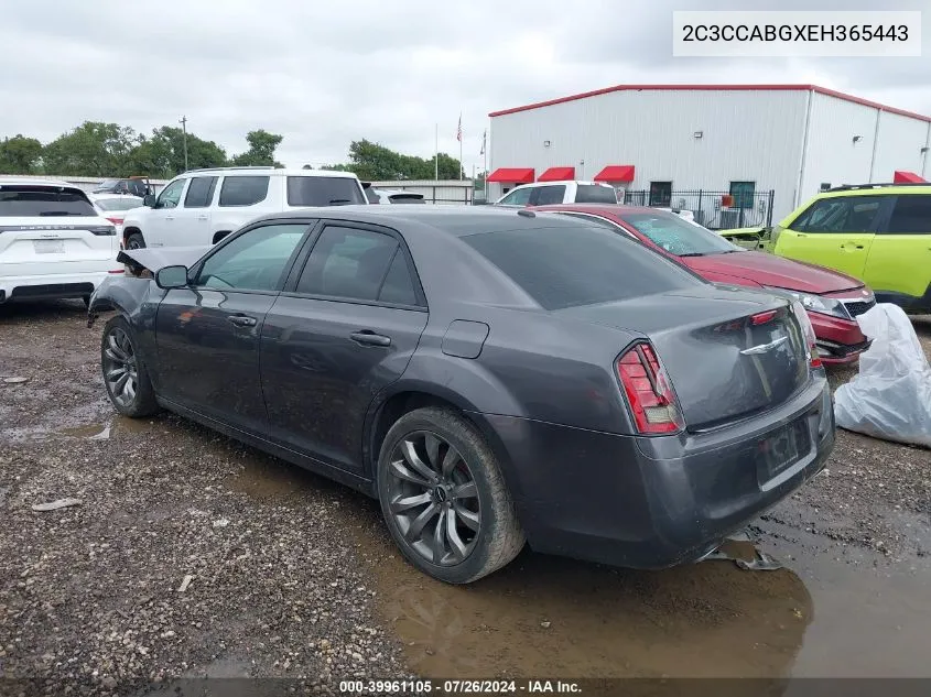 2014 Chrysler 300 300S VIN: 2C3CCABGXEH365443 Lot: 39961105