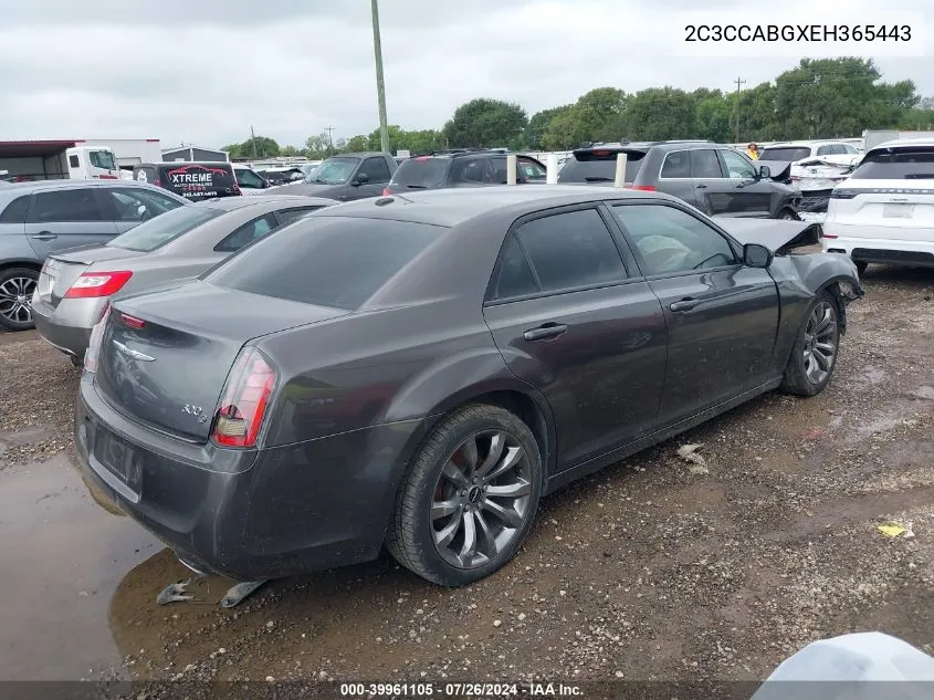 2014 Chrysler 300 300S VIN: 2C3CCABGXEH365443 Lot: 39961105