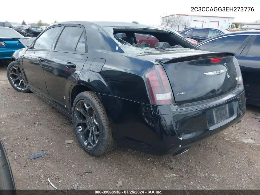 2014 Chrysler 300 300S VIN: 2C3CCAGG3EH273776 Lot: 39963136