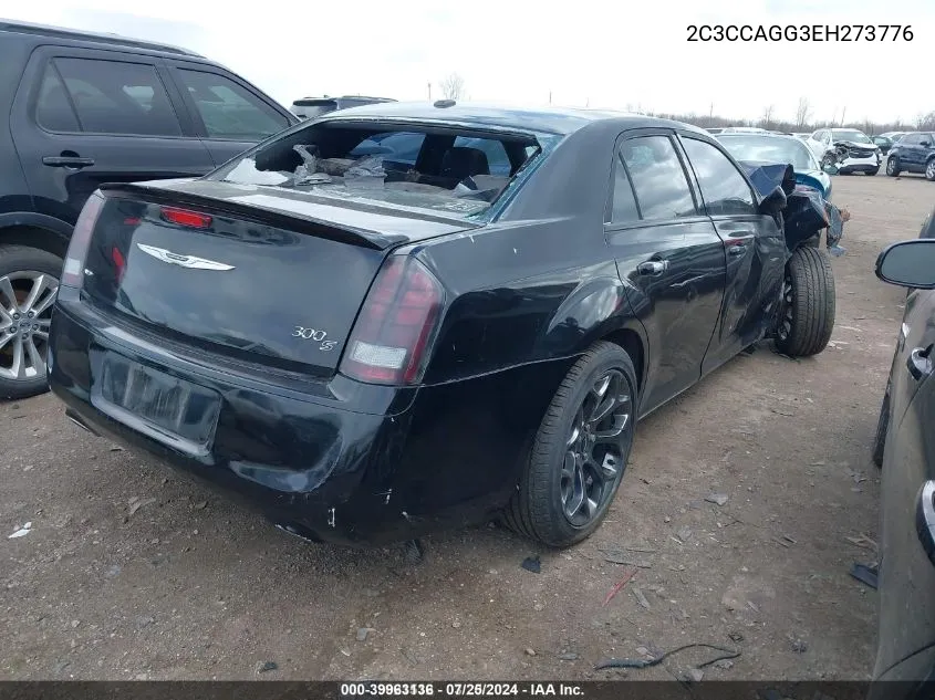 2014 Chrysler 300 300S VIN: 2C3CCAGG3EH273776 Lot: 39963136