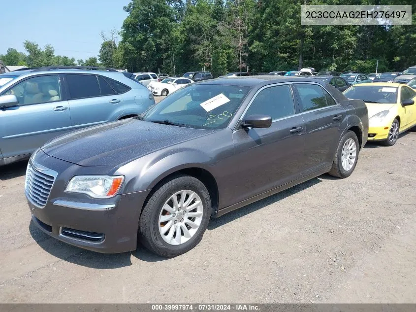 2014 Chrysler 300 VIN: 2C3CCAAG2EH276497 Lot: 39997974