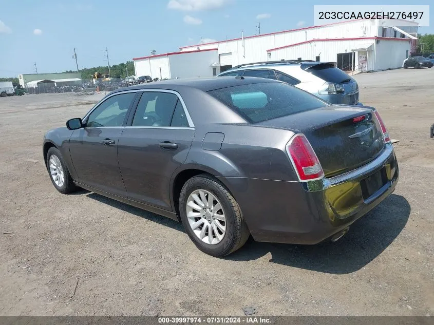 2014 Chrysler 300 VIN: 2C3CCAAG2EH276497 Lot: 39997974