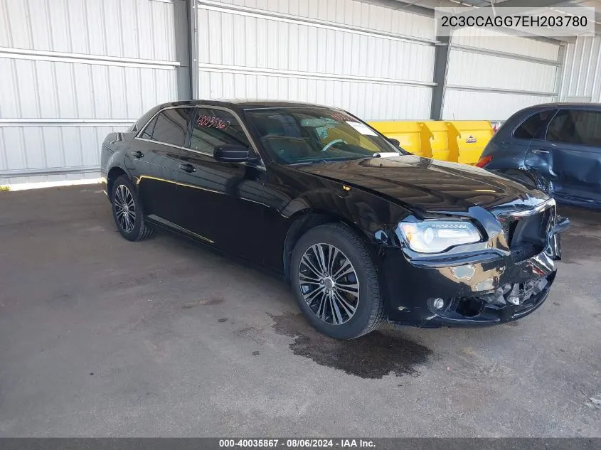 2014 Chrysler 300 300S VIN: 2C3CCAGG7EH203780 Lot: 40035867