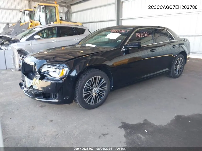 2C3CCAGG7EH203780 2014 Chrysler 300 300S