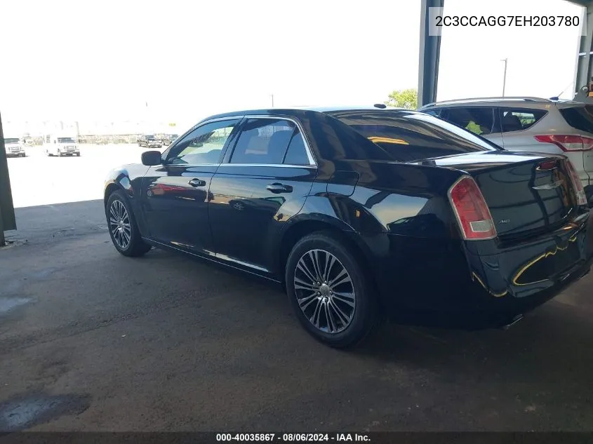 2014 Chrysler 300 300S VIN: 2C3CCAGG7EH203780 Lot: 40035867