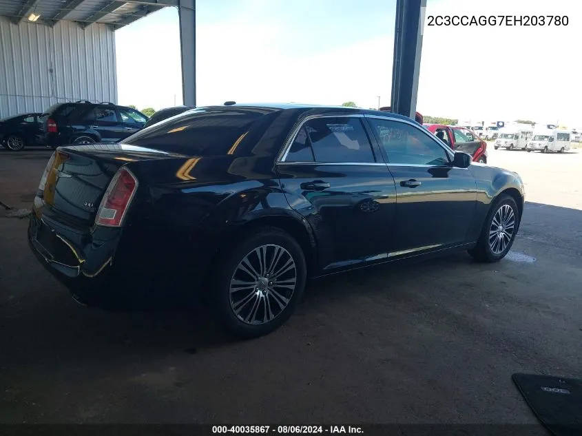 2C3CCAGG7EH203780 2014 Chrysler 300 300S