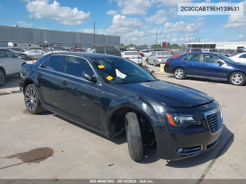 2C3CCABT9EH138631 2014 Chrysler 300 S