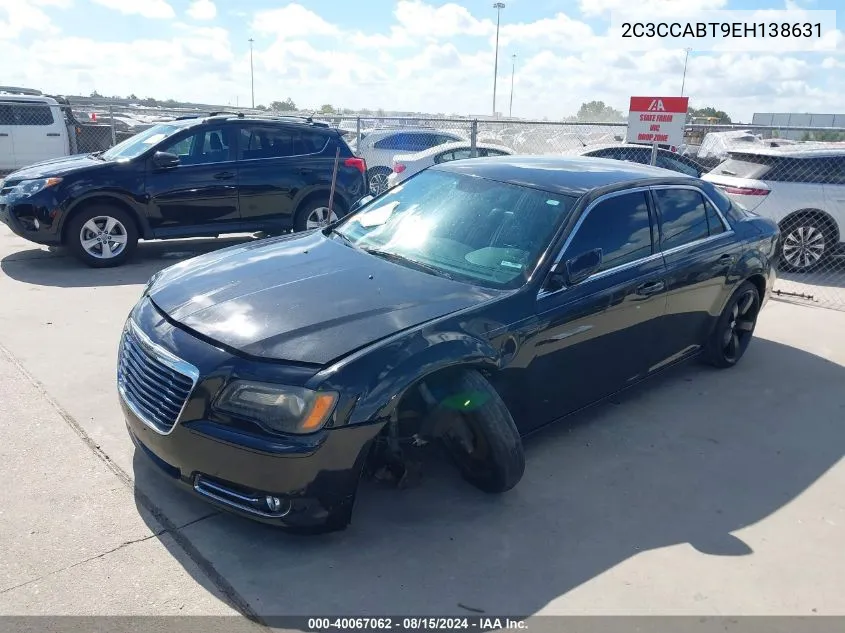 2C3CCABT9EH138631 2014 Chrysler 300 S