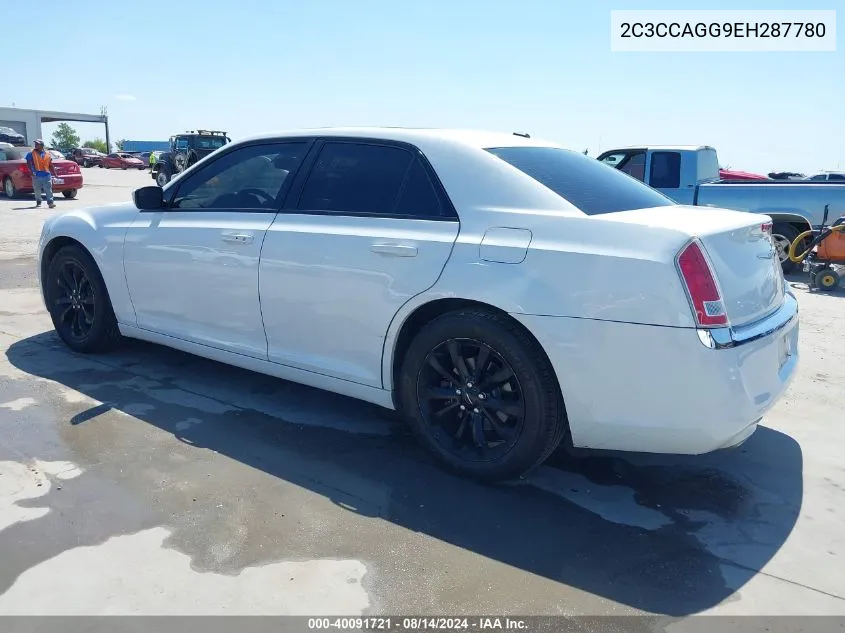 2014 Chrysler 300 300S VIN: 2C3CCAGG9EH287780 Lot: 40091721