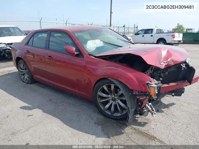 2C3CCABG2EH309481 2014 Chrysler 300 300S