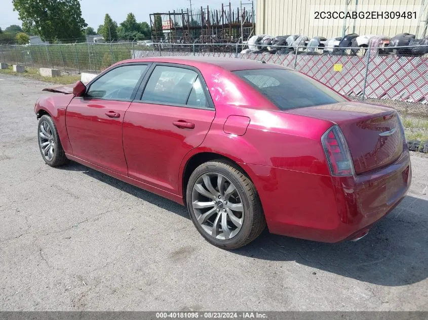 2C3CCABG2EH309481 2014 Chrysler 300 300S