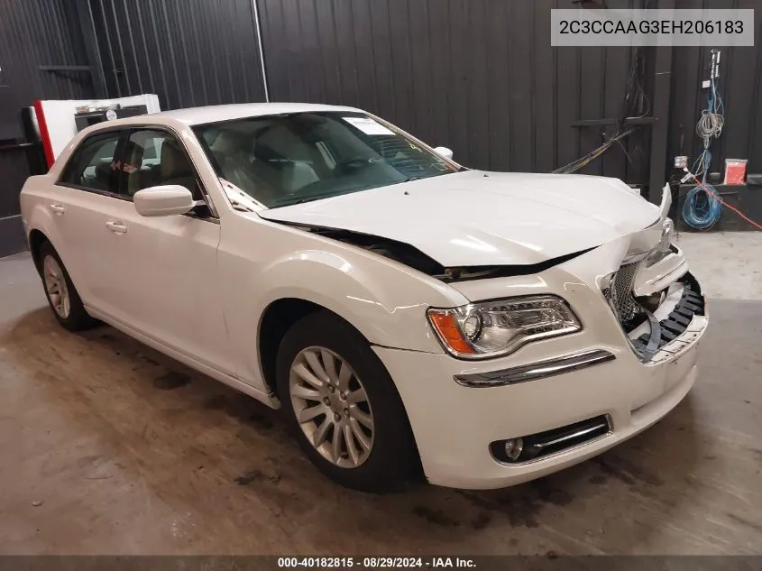 2014 Chrysler 300 VIN: 2C3CCAAG3EH206183 Lot: 40182815