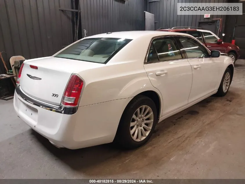 2014 Chrysler 300 VIN: 2C3CCAAG3EH206183 Lot: 40182815