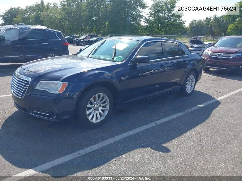 2014 Chrysler 300 VIN: 2C3CCAAG4EH175624 Lot: 40183933