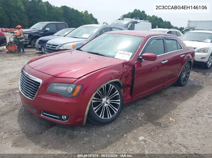 2014 Chrysler 300 300S VIN: 2C3CCABG4EH146106 Lot: 40187574