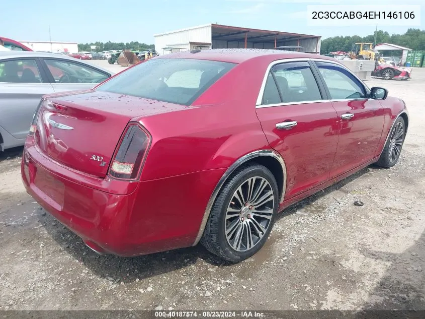 2C3CCABG4EH146106 2014 Chrysler 300 300S