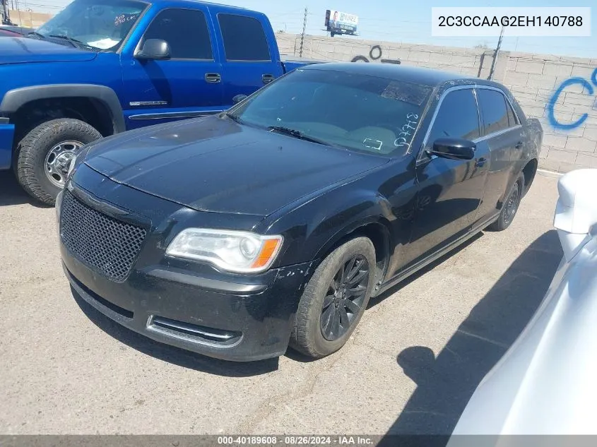 2014 Chrysler 300 VIN: 2C3CCAAG2EH140788 Lot: 40189608