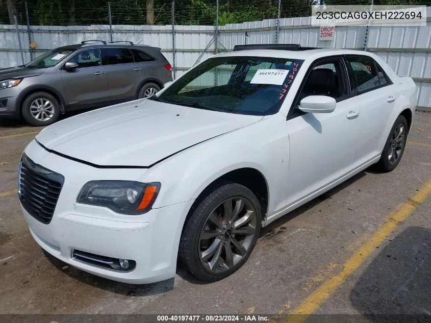 2014 Chrysler 300 300S VIN: 2C3CCAGGXEH222694 Lot: 40197477