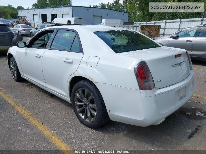 2014 Chrysler 300 300S VIN: 2C3CCAGGXEH222694 Lot: 40197477