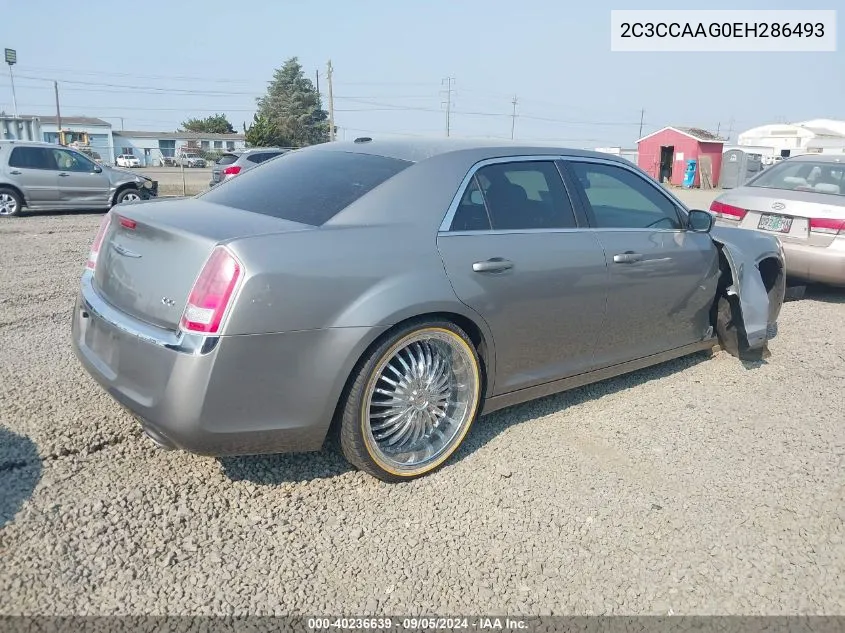 2014 Chrysler 300 VIN: 2C3CCAAG0EH286493 Lot: 40236639