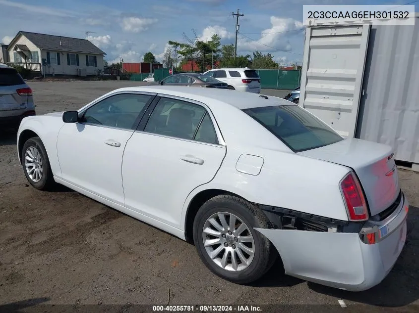 2014 Chrysler 300 VIN: 2C3CCAAG6EH301532 Lot: 40255781